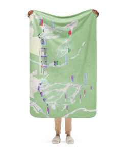 Hakuba Happo One, Hakuba 47 and Hakuba Goryu - Sherpa blanket