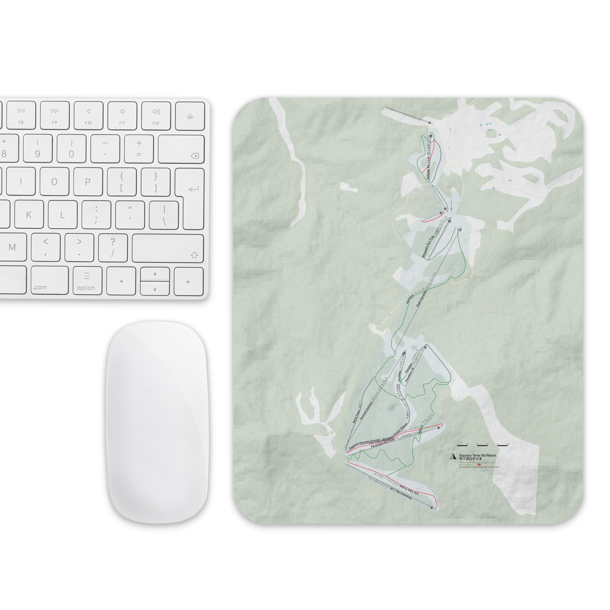 Sapporo Teine - Mouse pad - Image 3